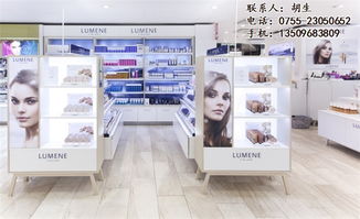 深圳新动力展柜厂 定制化妆品展示柜的艺术与匠心